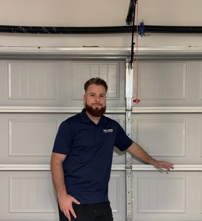 Andrew White, owner and technician at TrueSafe Garage Door Repair